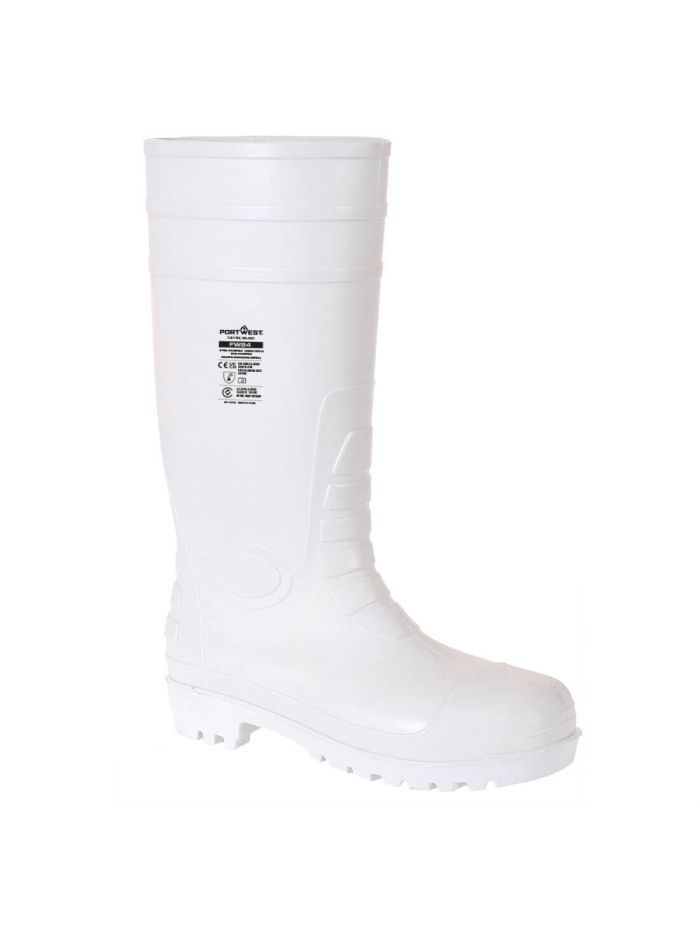 Steel PVC Food Wellington S4 FO , 36, R, White