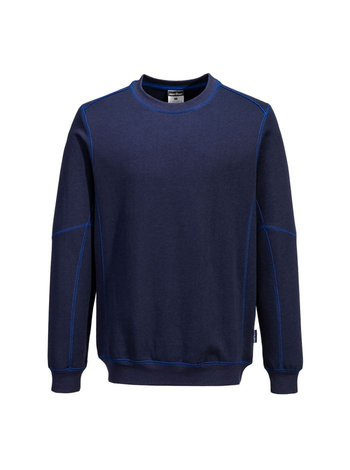 Essential Two Tone Sweatshirt, L, R, Navy/Royal