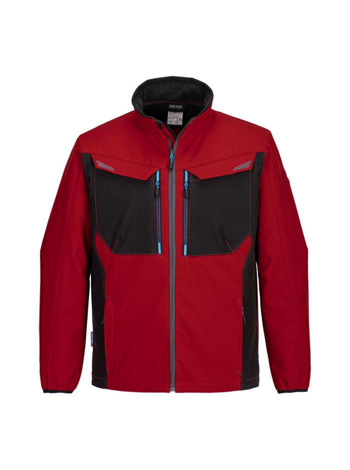 WX3 Softshell Jacket (3L), L, R, Deep Red
