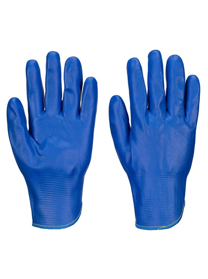 FD Grip 15 Nitrile Gauntlet, L, U, Blue
