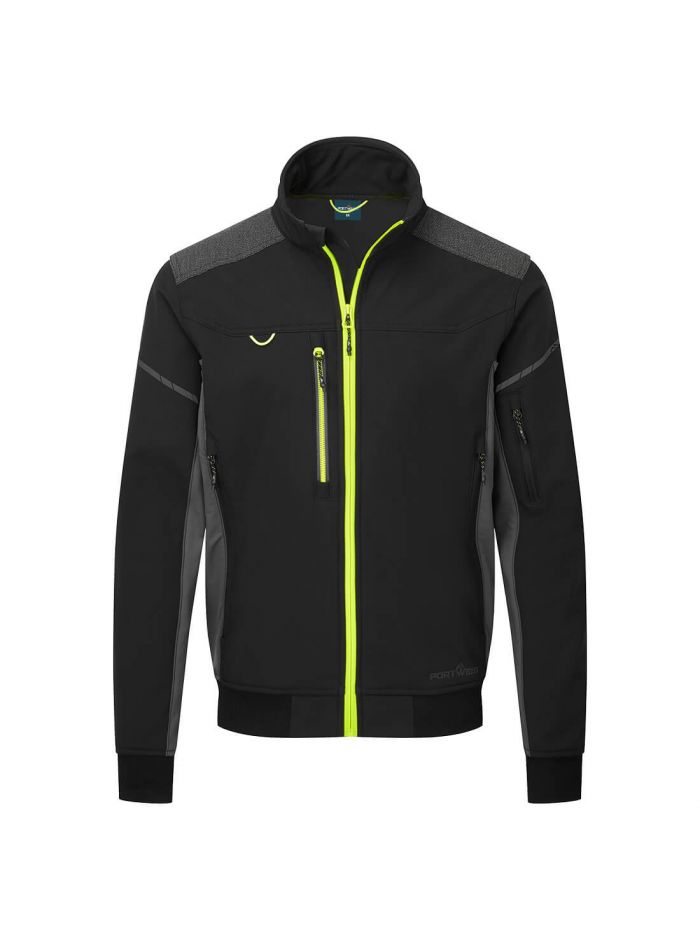 EV4 Softshell  Bomber Jacket (3L), L, R, Black