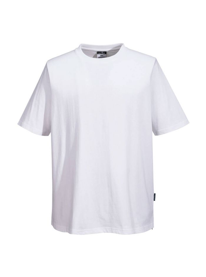 Cotton MeshAir Pro T-Shirt S/S , L, R, White