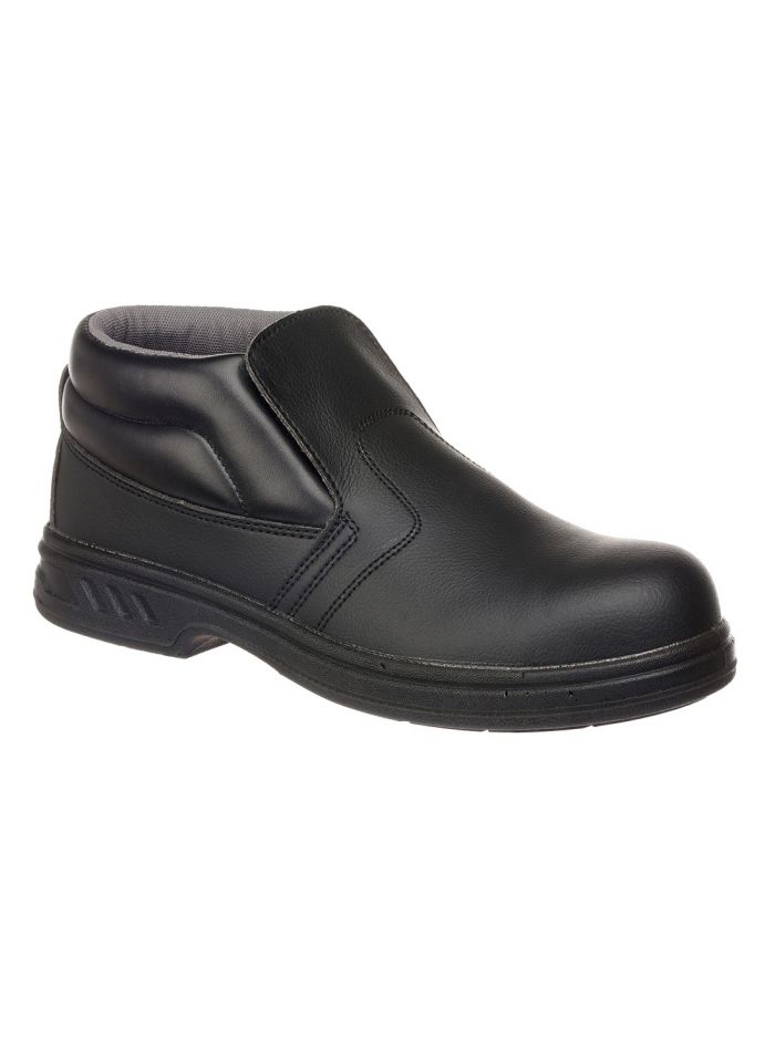 Steelite Slip On Safety Boot S2 FO SR, 34, R, Black