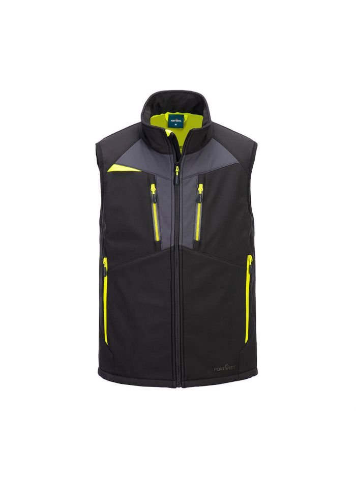 DX4 Softshell Bodywarmer (3L), L, R, Black