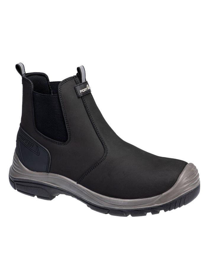 Action Nubuck Dealer Boot S7 SC FO SR, 36, Y, Black/Grey