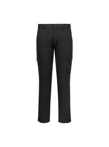 WX2 Stretch Slim Fit Combat Trousers, 28, R, Black