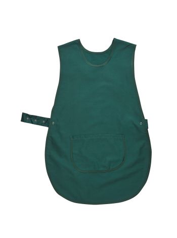 Tabard Apron with Pocket , L/XL, R, Bottle Green