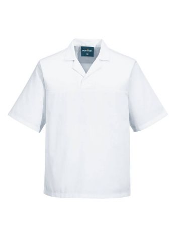 Baker's No Pocket Shirt S/S , L, R, White