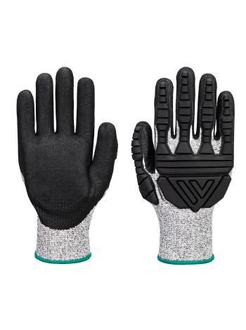TPV Impact Cut Glove, L, R, Grey/Black