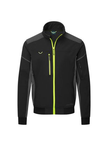 EV4 Softshell  Bomber Jacket (3L), L, R, Black