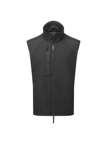 WX2 Eco Softshell Bodywarmer (2L), 4XL, R, Black