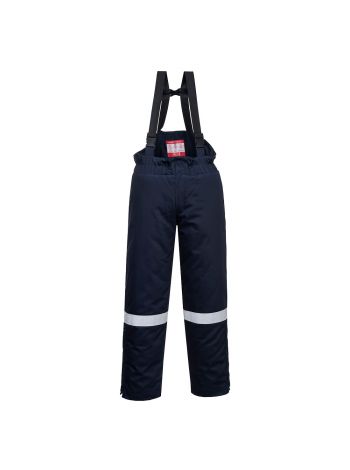 FR Anti-Static Winter Salopettes, M, R, Navy