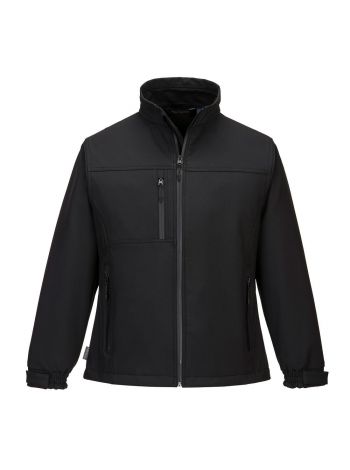 Women's Softshell (3L), L, R, Black